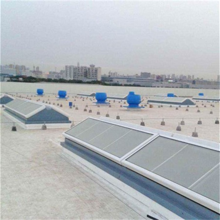 三角型电动采光排烟天窗