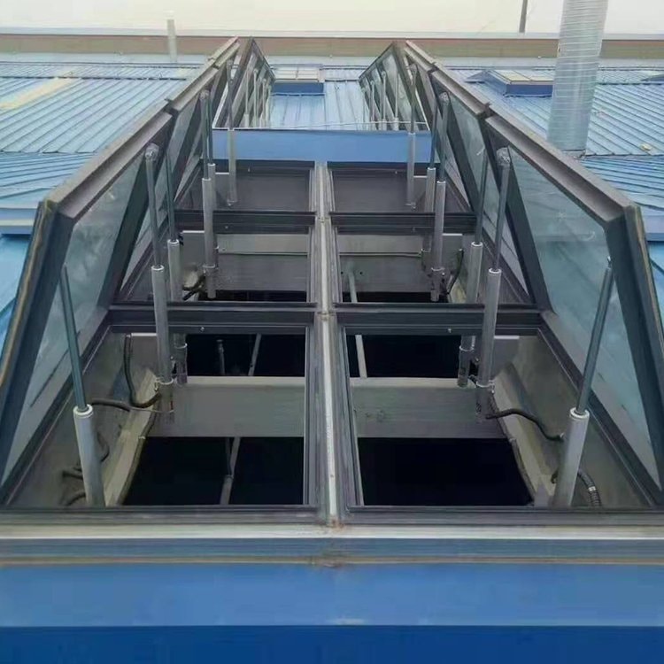 一字型电动排烟天窗